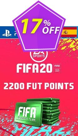 17% OFF 2200 FIFA 20 Ultimate Team Points PS4 - Spain  Discount