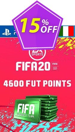 15% OFF 4600 FIFA 20 Ultimate Team Points PS4 - Italy  Discount