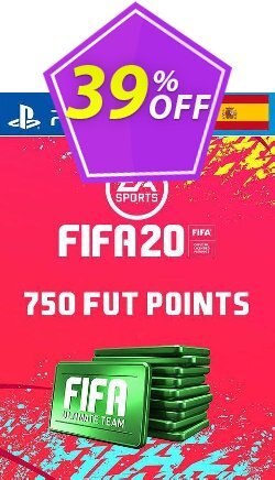 39% OFF 750 FIFA 20 Ultimate Team Points PS4 - Spain  Discount