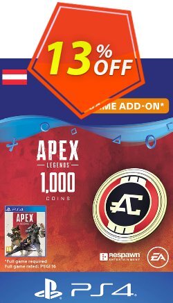 Apex Legends 1000 Coins PS4 - Austria  Coupon discount Apex Legends 1000 Coins PS4 (Austria) Deal - Apex Legends 1000 Coins PS4 (Austria) Exclusive offer 