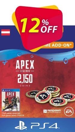 12% OFF Apex Legends 2150 Coins PS4 - Austria  Discount