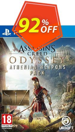 92% OFF Assassins Creed Odyssey Athenian Weapons Pack DLC PS4 Discount