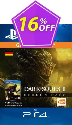 Dark Souls 3 Season pass PS4 - Germany Coupon discount Dark Souls 3 Season pass PS4 (Germany) Deal - Dark Souls 3 Season pass PS4 (Germany) Exclusive offer