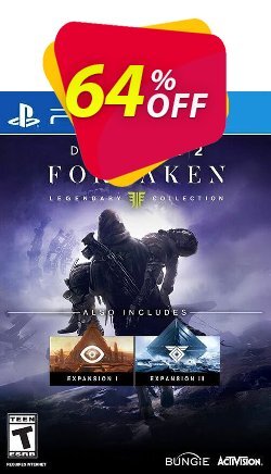 64% OFF Destiny 2 Forsaken - Legendary Collection PS4 - EU  Coupon code