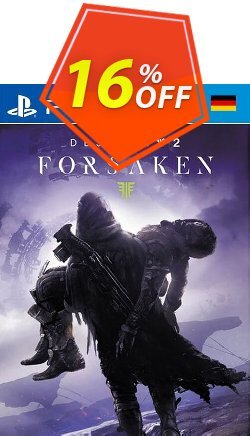 16% OFF Destiny 2 Forsaken PS4 - Germany  Discount