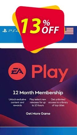 EA Access 12 Month PS4 - US Coupon discount EA Access 12 Month PS4 (US) Deal - EA Access 12 Month PS4 (US) Exclusive offer
