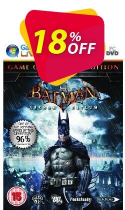 Batman : Arkham Asylum - Game Of The Year Edition (PC) Deal