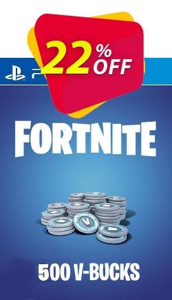 22% OFF Fortnite - 500 V-Bucks PS4 - EU  Coupon code