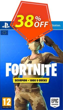 Fortnite Scorpion Skin + 1000 V-Bucks PS4 - EU  Coupon discount Fortnite Scorpion Skin + 1000 V-Bucks PS4 (EU) Deal - Fortnite Scorpion Skin + 1000 V-Bucks PS4 (EU) Exclusive offer 