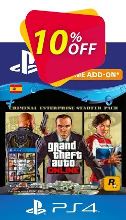 10% OFF Grand Theft Auto Online - Criminal Enterprise Starter Pack PS4 - Spain  Coupon code