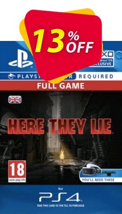 13% OFF Here They Lie VR PS4 Discount