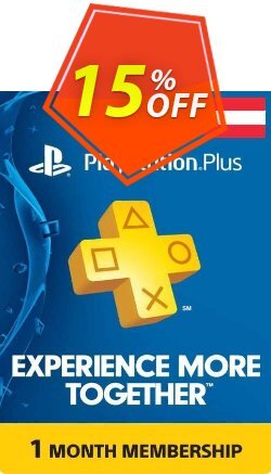 Playstation Plus - 1 Month Subscription - Austria Coupon discount Playstation Plus - 1 Month Subscription (Austria) Deal - Playstation Plus - 1 Month Subscription (Austria) Exclusive offer for iVoicesoft
