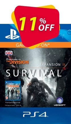 Tom Clancy's The Division Survival PS4 (UK) Deal