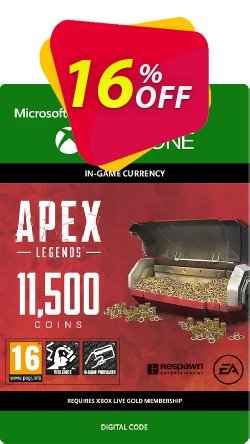 16% OFF Apex Legends 11500Coins Xbox One Discount