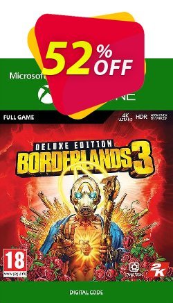 52% OFF Borderlands 3: Deluxe Edition Xbox One Coupon code