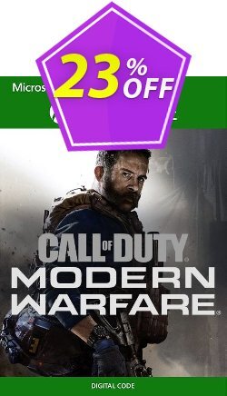 23% OFF Call of Duty: Modern Warfare Standard Edition Xbox One Discount