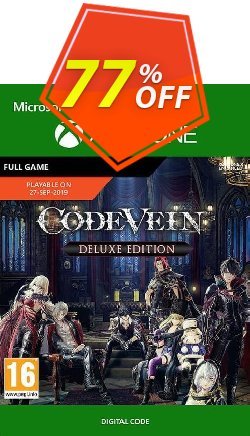 77% OFF Code Vein: Deluxe Edtion Xbox One Coupon code