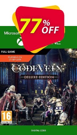 77% OFF Code Vein: Deluxe Edtion Xbox One Discount