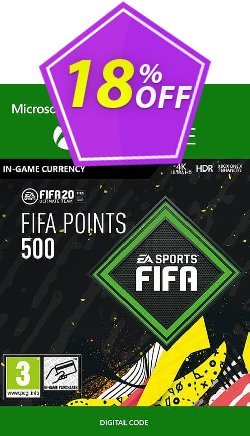 16% OFF FIFA 20 - 500 FUT Points Xbox One Discount