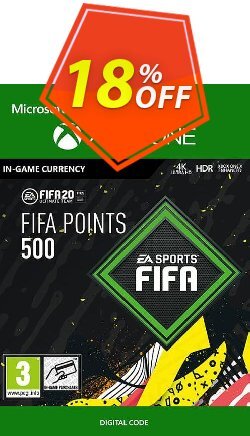 18% OFF FIFA 20 - 500 FUT Points Xbox One Discount