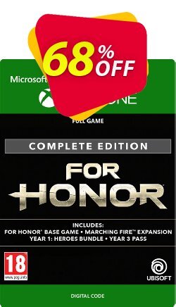 68% OFF For Honor Complete Edition Xbox One Coupon code