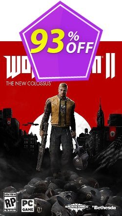 93% OFF Wolfenstein II 2: The New Colossus PC Discount