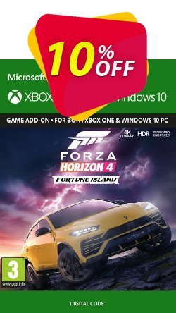 10% OFF Forza Horizon 4 Fortune Island Xbox One/PC Coupon code