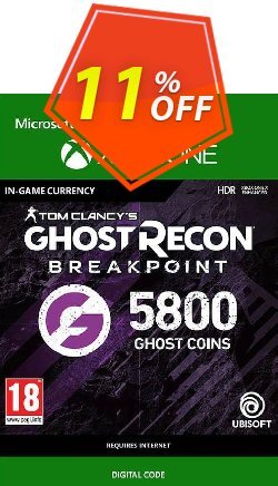 Ghost Recon Breakpoint: 5800 Ghost Coins Xbox One Deal