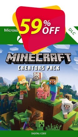 59% OFF Minecraft Creators Pack Xbox One Discount
