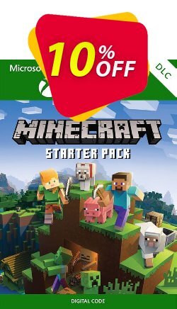 10% OFF Minecraft Starter Pack Xbox One Discount