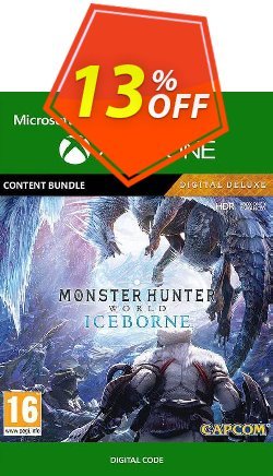 13% OFF Monster Hunter World: Iceborne Deluxe Edition Xbox One Discount