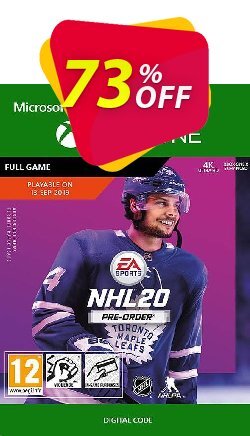 73% OFF NHL 20: Standard Edition Xbox One Discount