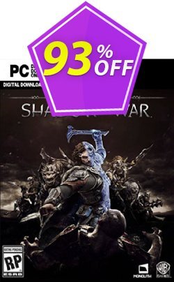 Middle-earth: Shadow of War PC Coupon discount Middle-earth: Shadow of War PC Deal - Middle-earth: Shadow of War PC Exclusive offer 