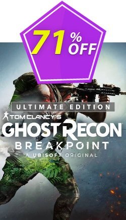 71% OFF Tom Clancy's Ghost Recon Breakpoint: Ultimate Edition Xbox One Discount