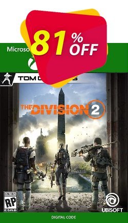 81% OFF Tom Clancy's The Division 2 Xbox One Coupon code