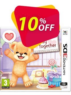 10% OFF Teddy Together 3DS - Game Code Coupon code