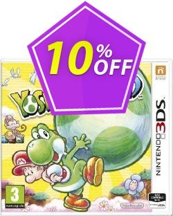 10% OFF Yoshi's New Island 3DS - Game Code Coupon code