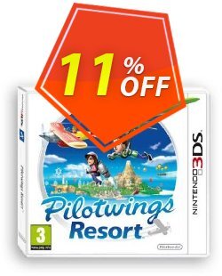 11% OFF Pilotwings Resort 3DS - Game Code Coupon code