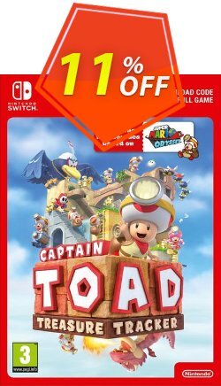 11% OFF Captain Toad: Treasure Tracker Switch Coupon code