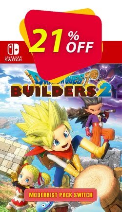 21% OFF Dragon Quest Builders 2 - Modernist Pack Switch Discount