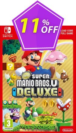 11% OFF New Super Mario Bros. U Deluxe Switch Discount