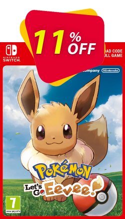 11% OFF Pokemon Let's Go! Eevee Switch Coupon code