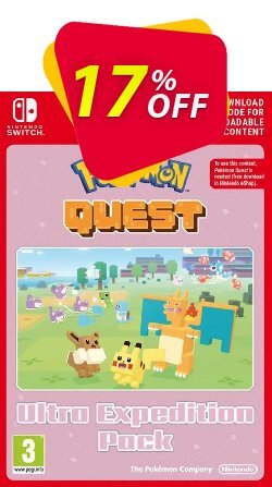 17% OFF Pokemon Quest - Ultra Expedition Pack Switch Coupon code