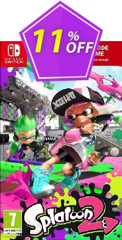 11% OFF Splatoon 2 Switch Coupon code