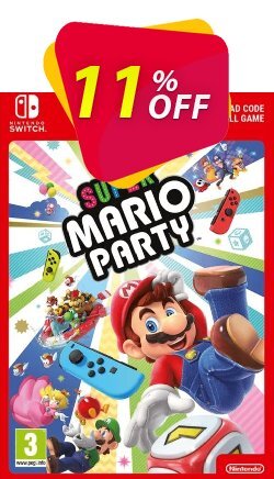 11% OFF Super Mario Party Switch Discount