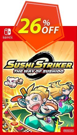 26% OFF Sushi Striker: The Way of Sushido Switch Coupon code
