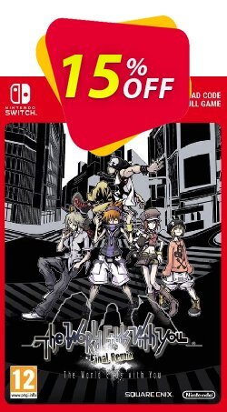 15% OFF The World Ends With You: Final Remix! Switch Coupon code