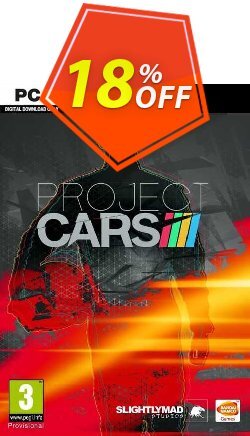 18% OFF Project CARS PC Discount