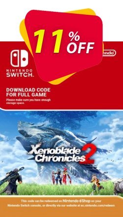11% OFF Xenoblade Chronicles 2 Switch Discount