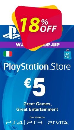 Playstation Network (PSN) Card - 5 EUR (Italy) Deal